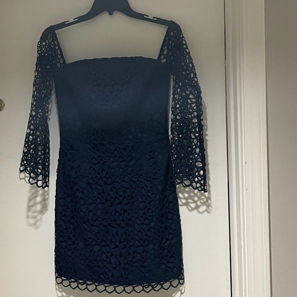 Keepsake the Label Countdown Navy Blue Mini Dress Small - Picture 4 of 11